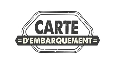 Carte d'embarquement