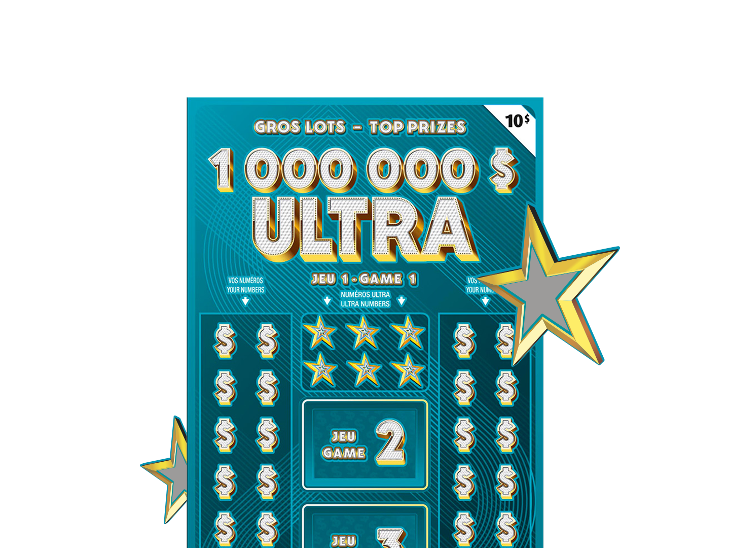 Ultra — Gros lot de 1 000 000 $